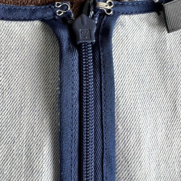 Charming Chambray J. Crew Cotton Sleeveless Top - Picture 5 of 6